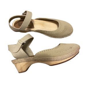 Jax & Bard Knit Mary Jane Clogs Castine Maple Cream 8.5-9 NEW